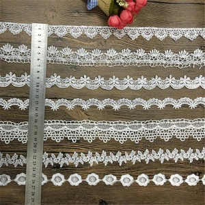 the small flower water soluble lace trim