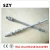 Import Threaded rod BSP-G1/2" - length 3000mm steel 4.6, blue-zinc-plated UNC or UNF thread from China