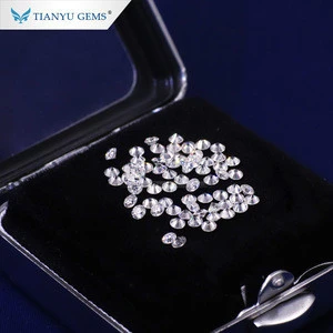 Tianyu gems 2.8 TO 3.4 mm DEF color SI purity HPHT Loose Lab Created Diamonds