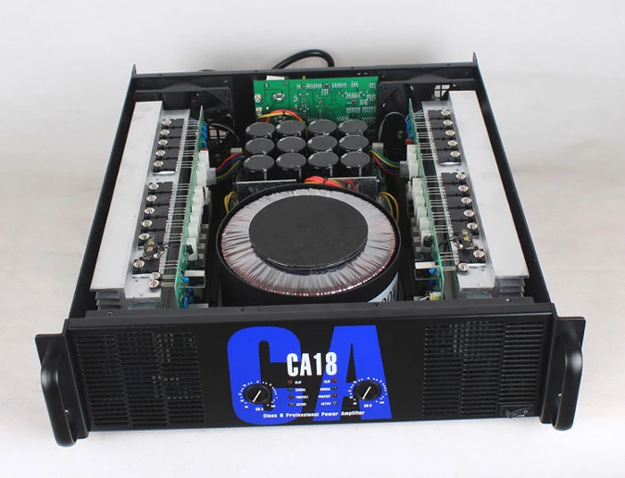 TKG 900 watt 900w 2 channel 3U class H ca18 performance transformer pawer amplifier profesional amplifier