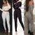 Import Top Sales 2 Piece Set Women Off Shoulder Tops And Tights Woman Leggings Pants from China