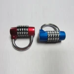 Top security 5 digit combination zinc alloy security cabinet padlock Fashion luggage password lock