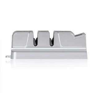 Top seller high quality kitchen accessories 3 stage knife sharpener