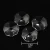 Import Transparent 10mm-50mm two holes glass octagonal prisms beads chandelier parts for jewelry making lampwork from China