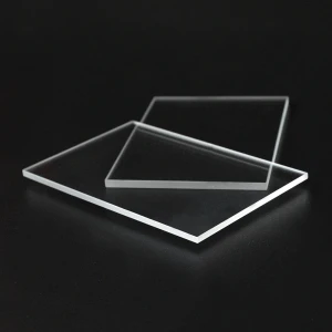 Transparent Optical UV Quartz Plate High Transmittance Quartz Glass Sheet