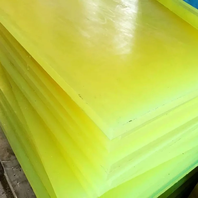 Transparent Polyurethane PU Sheet Urethane Flat Sheet Plastic Casting Polyester Silicone Rubber Sheet