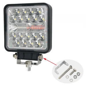 Trcuck accessories 54W Square LED Strobe Light 4.2inch spot auto driving light for UTV,ATV,Forklift