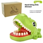 Tricky large 21cm finger biting hand crocodile decompression toy funny game toys