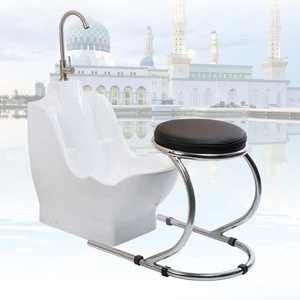 UK market hot sale muslim product  wudu mate ceramic wash basin wudumate foot bath basin