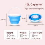 ultrasonic washing machine Mini folding washing machine for travelling and home use