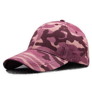 Unisex Camouflage Baseball Cap Casual Military Sun Hat Curved Brim Cap for Outdoor Ballcap