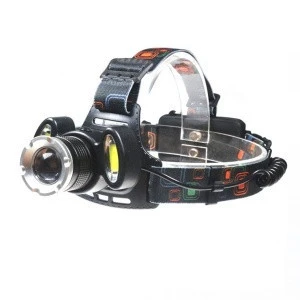 USB Rechargeable Led Head Lamp Outdoor Use Adjustable Camping COB Strobe Headlamp