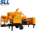 Used diesel self loading concrete mixer machine portable concrete mixer with pump