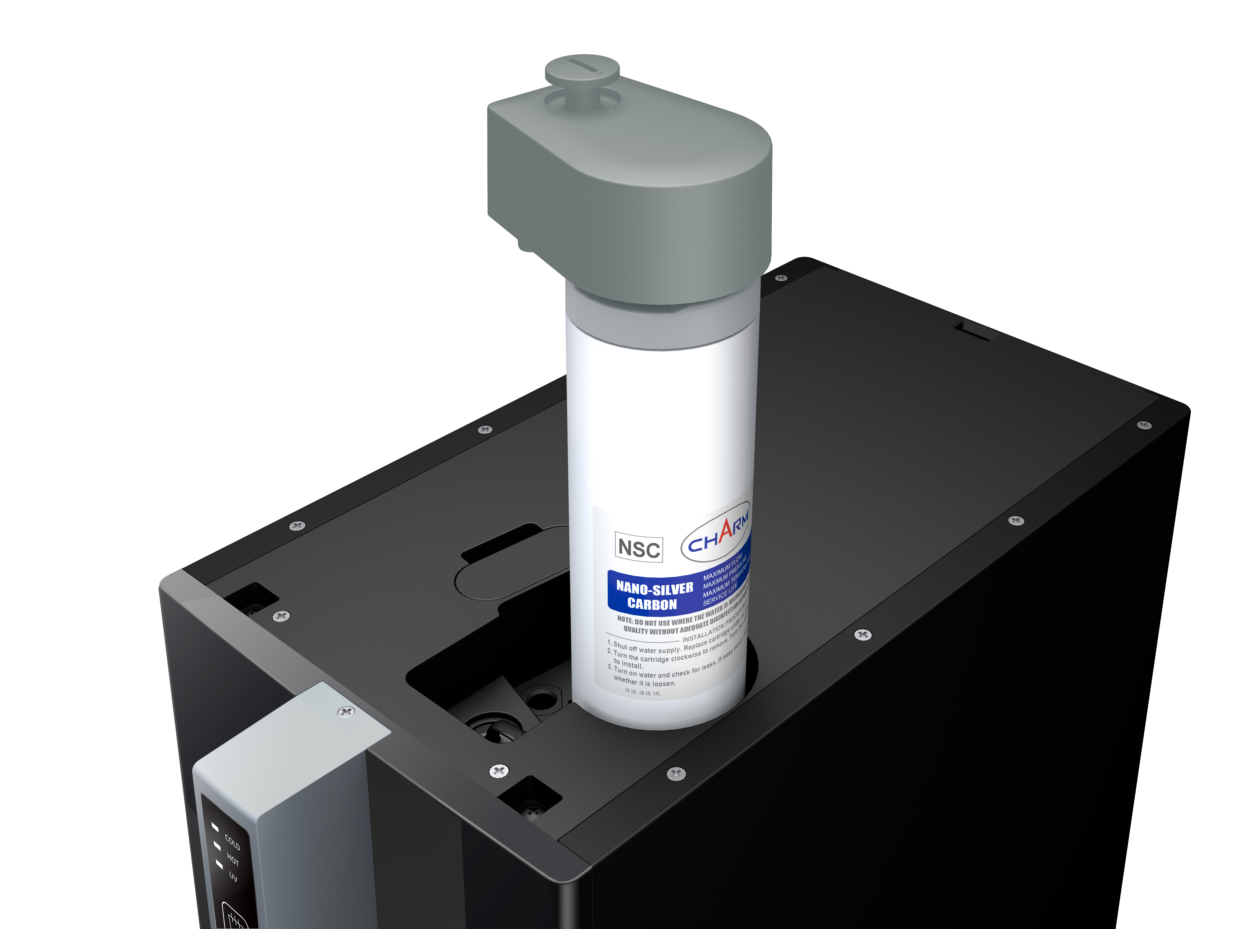UV Sterilization Water Filter System for Home  Water Dispenser
