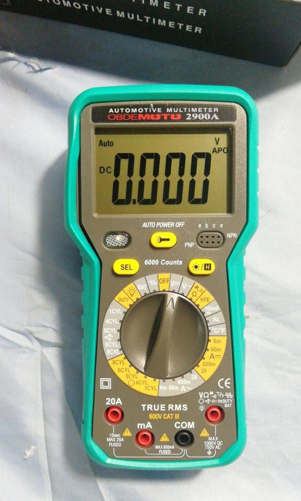 Buy Vehicle Inspection Tool Automotive Repair Tool Digital Multimeter ...