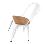 Vintage Industrial Iron Tolix Chair Modern Stackable Metal Dining Chair Restaurant Cafe Bar Tolix Iron Chair