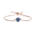 Import Vivid Color Semi-precious 8mm Gemstone Stainless Steel Jewelry Bracelet Women, Silver Gold Plated Chain Bracelet from China