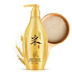 Wash Rice Water Tap Rice Black Moisture Hair Rice Water Conditioner Improve Mania black hair shampoo