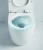 Water Closet Chinese Tornado Powerful Flush One Piece Toilet Sanitary Ware