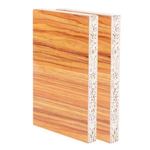 Waterproof melamine faced furniture panels used chipboard/wood veneered faced Chipboard