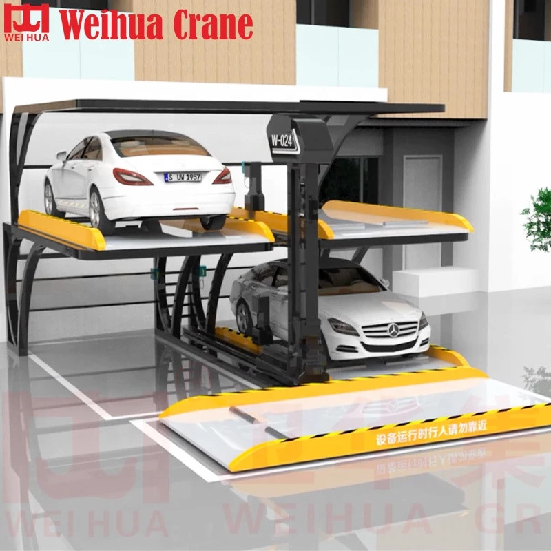 WEIHUA CRANE Parking Solutions Lifting Equipment Vertical Two Post Parking System Garage