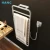 Import White Color Heating Towel Rail 304 Stainless Steel Simple and Electronic Towel Rack For Bathroom from China