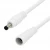 Import White DC Power Extension Cable Jack Socket To 2.1x5.5mm Male Plug For CCTV Camera 10m DC Power Cable from China