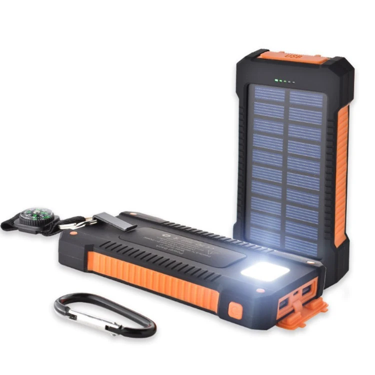 Wholesale 10000mah Solar Energy Charger Portable Solar Power Bank OEM