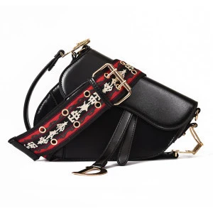Wholesale 2020 new fashion women handbags custom designer messenger saddle ladies leather bags