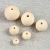 Wholesale 4-50MM Natural Wood Beads Round Ball Wooden Loose Beads Unfinished Wood Spacer Beads for DIY Jewelry Making