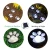 Wholesale 4 Solar Cat Animal Paw Print Lights LED Solar Lamps Garden Outdoors Lantern LED Path Decorative Lighting Lamp