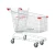 Import Wholesale 4 wheel 240L American Big Capacity Steel Supermarket Trolley Store Grocery Cart Push Shopping Trolley Cart from China