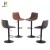 Import Wholesale Best Modern High Quality Leather Seat Counter Bar Stool Chair with Back for Sale from China