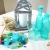 Import wholesale bulk blue colored vase filler sea glasschips  for home decoration crafts from China