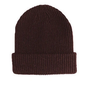 wholesale cashmere beanie hat ribbed beanie
