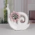 Import wholesale ceramic porcelain snail statues for decoration from China