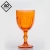Import Wholesale cheap 290ml wine glass with colored spray, wine glass cup for wedding glassware set / champagne glass from China