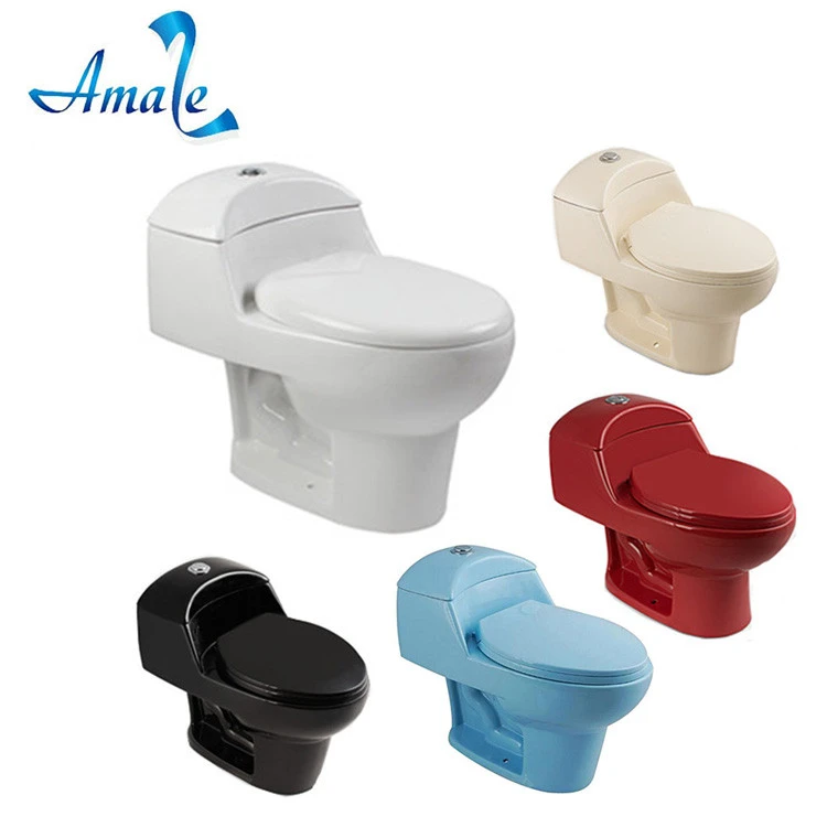 Wholesale cheap south american sanitarios inodoro color sanitary ware toilet bowl siphonic one piece ceramic bathroom wc toilet