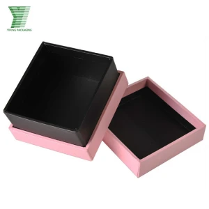 Wholesale China factory fancy jewelry box packaging luxurious gift box printed own brand logo custom ring jewelry box