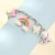 Import Wholesale Colorful Rainbow Bracelet Clouds Butterfly Stars Jewelry Charm Bracelet Girls Charm Bracelet from China