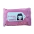 Import Wholesale Custom Logo Available 10Pieces/Pack Women Cleaning Wet Wipes Makeup Remover Wet Wipe from China