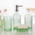 Import Wholesale different color 4pcs glass bathroom set from China