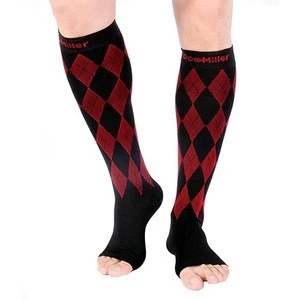 Wholesale eco hosiery socks compression socks calgary custom long socks