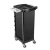Import Wholesale hair Salon Furniture Lockable black Barber Trolley With Wheels  salon trolley beauty salon car from China