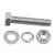 Import Wholesale high quality Stainless Steel Cross Screws Round Head bolt from China