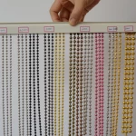 wholesale hotel restaurant metal bead chain curtain screens room dividers