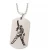 Import Wholesale metal custom shape dog tags stainless steel military dog tag from China