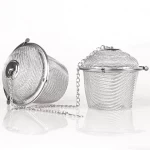 wholesale metal stainless steel kitchen tea infuser strainer filter balls