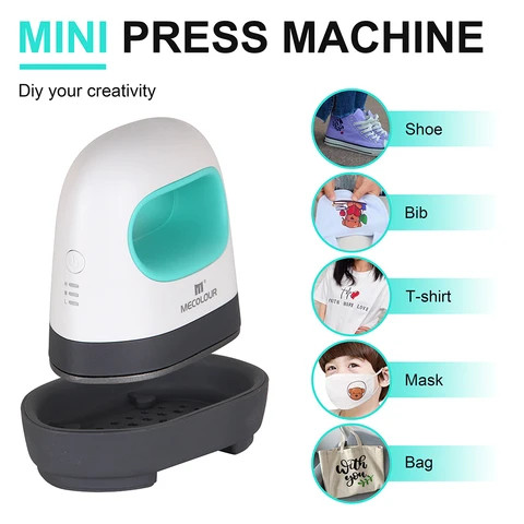 Wholesale Mini Easypress Heat Press Machine For T Shirts Shoes Hats And Small Htv Vinyl Projects