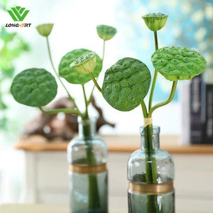 wholesale natural dried Ornamental plants cheap artificial flower lotus seedpod